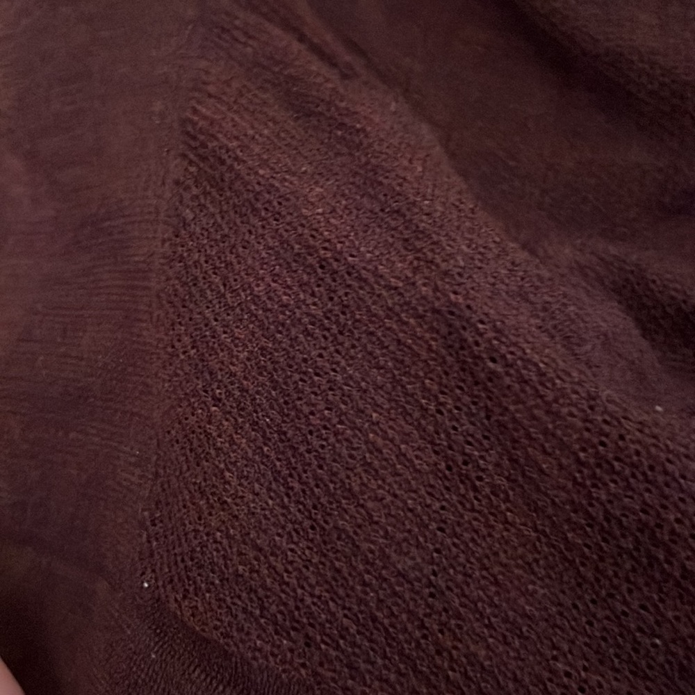 Athleta Burgundy Wine Long Sleeve - Picture 6 of 7